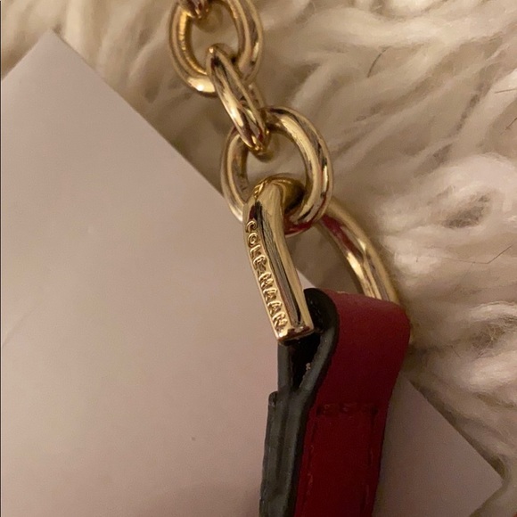 Cole Haan Piper Small Flap Barbados Cherry - Picture 8 of 8